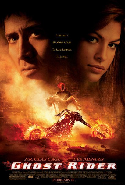 Ghost Rider (2007) Extended 720P Bluray X264 Esub [Dual Audio][Hindi 5 1 English 5 1] -Mkvc