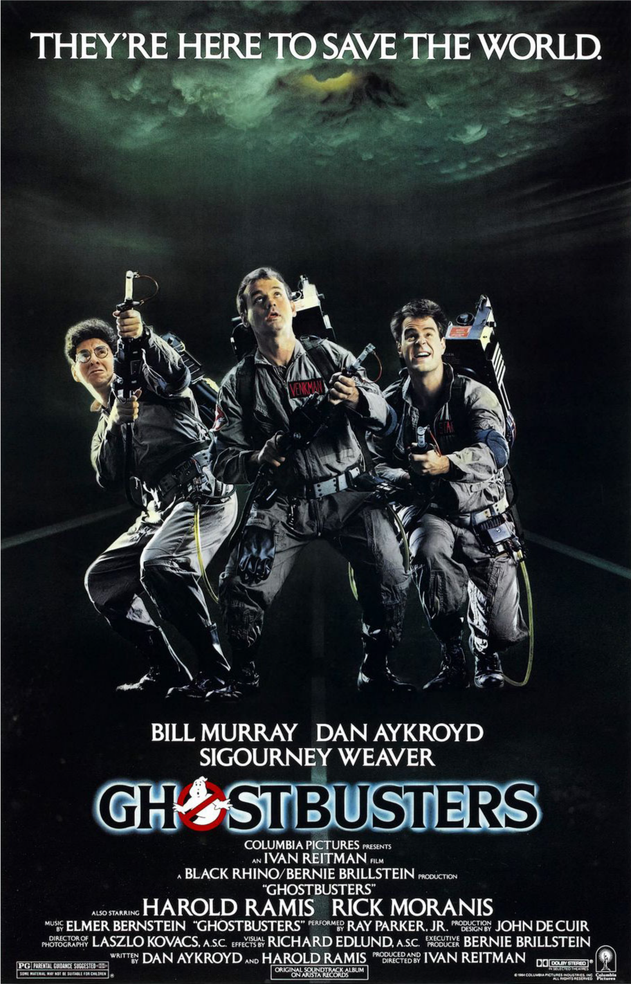 Ghostbusters (1984) Rm 720P Bluray X264 Esub [Dual Audio][Hindi 2 0 English 5 1] -Mkvc