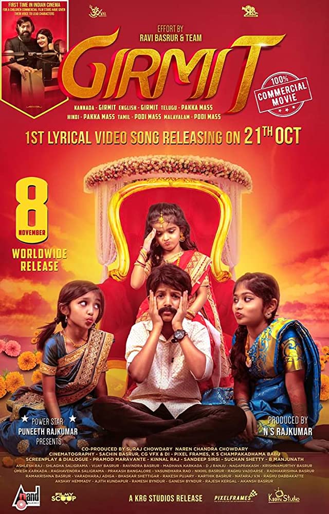 Girmit (2019) Kannada 720P Hdrip X264 Dd5 1 Esub -1Tmv