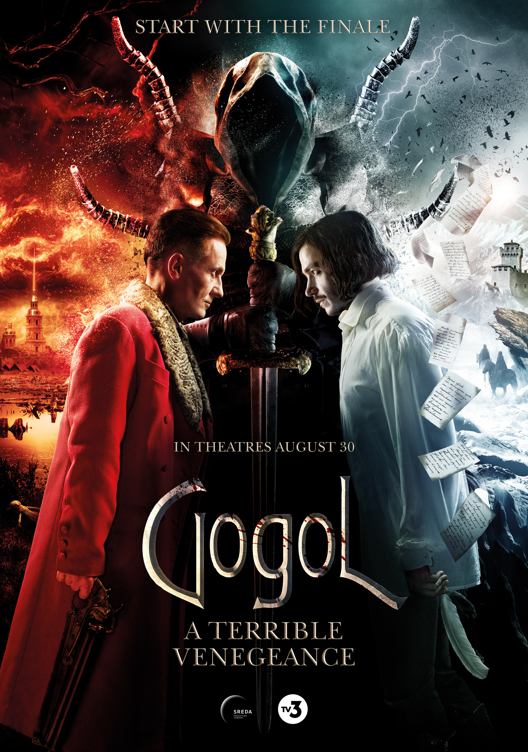 Gogol A Terrible Vengeance (2018) 720P Bluray X264 Esub [Dual Audio][Hindi 2 0 Russian 5 1] -Mkvc