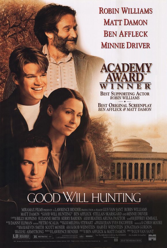 Good Will Hunting (1997) 1080P Bluray X265 Hevc Esub [Dual Audio][Hindi 2 0 English 5 1] -Mkvc