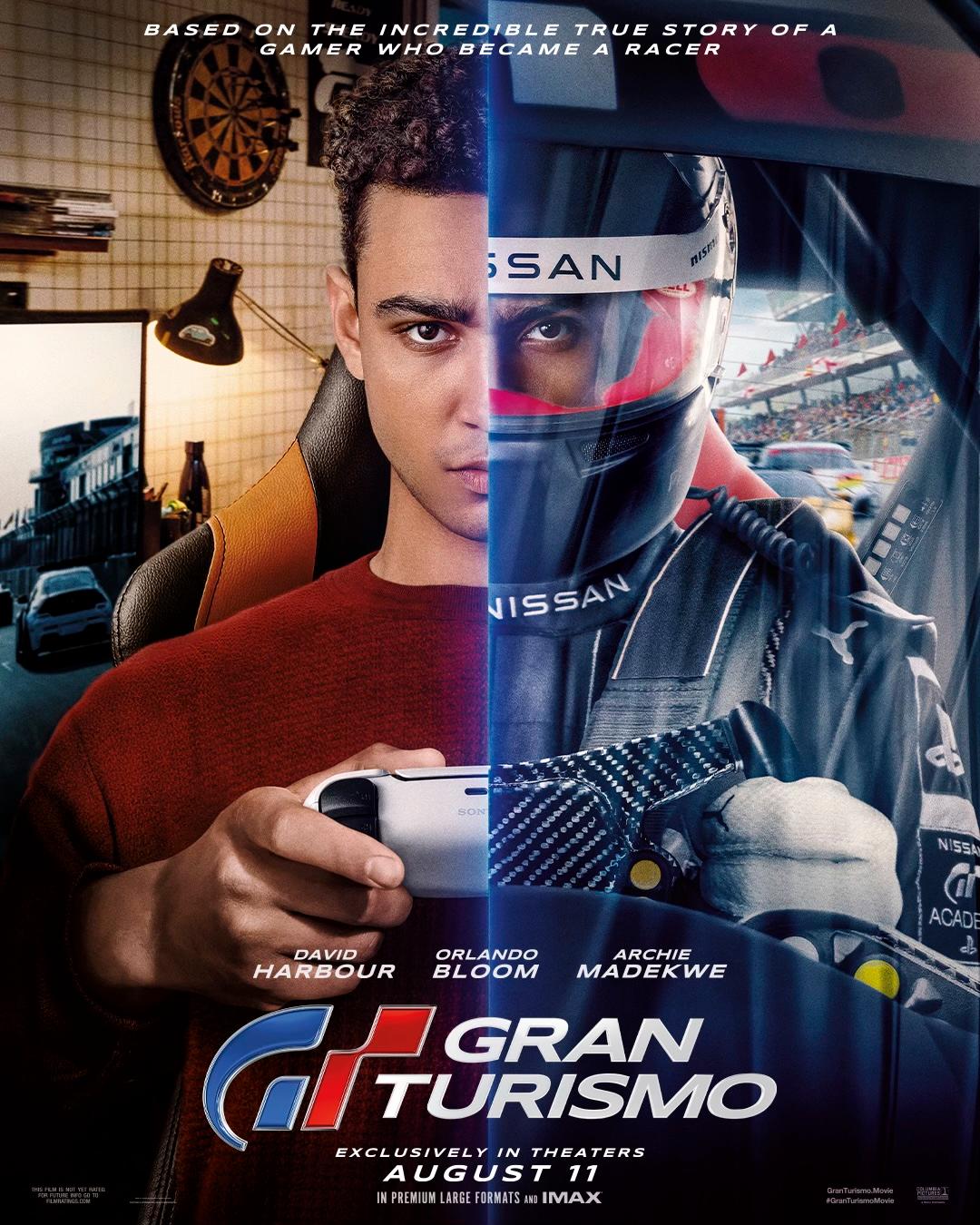 Gran Turismo (2023) 1080P Ma-Web X265 Hevc Msubs [Dual Audio][Hindi 5 1 English 5 1] -Mkvc