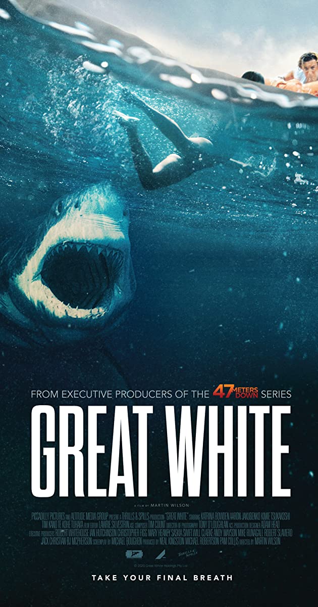 Great White (2021) 720P Bluray X264 Esub [Dual Audio][Hindi 5 1 English 5 1] -Mkvc