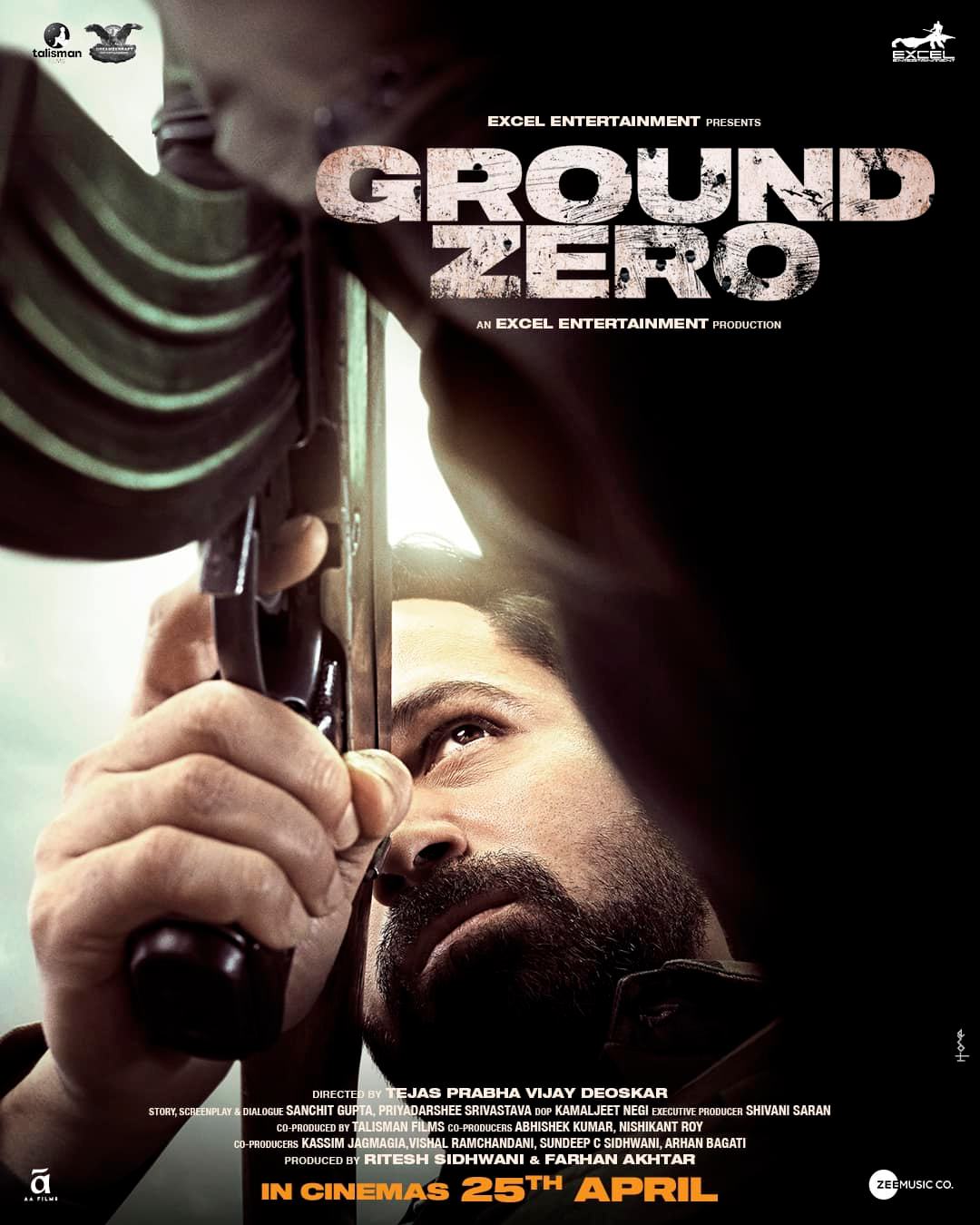 Ground Zero (2025) Hindi 1080P Amzn Webrip X264 Dd5 1 Esub - Mkvcinemas