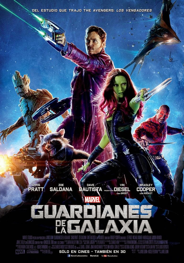Guardians Of The Galaxy (2014) 720P Bluray X264 Esub [Dual Audio][Hindi 5 1 English 5 1] -Mkvc
