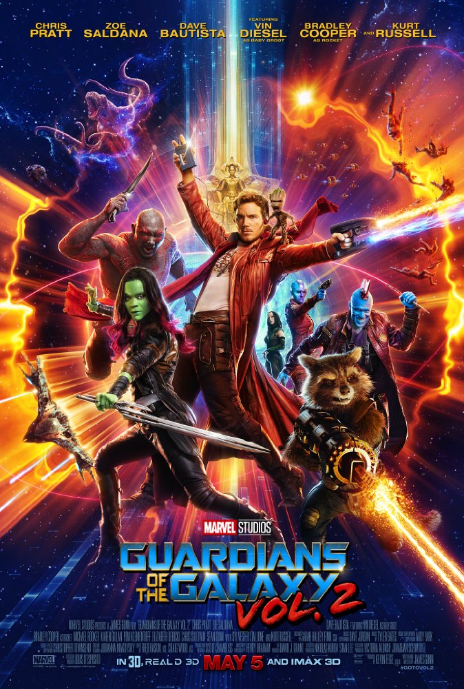 Guardians Of The Galaxy Vol 2 (2017) 720P Bluray X264 Esub [Dual Audio][Hindi 5 1 English 5 1] -Mkvc