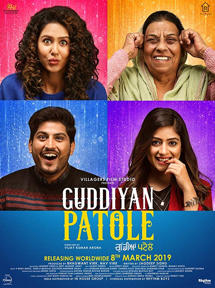 Guddiyan Patole (2019) Punjabi 720P Nf Webrip X264 Aac 5 1 Esub - Lokihd