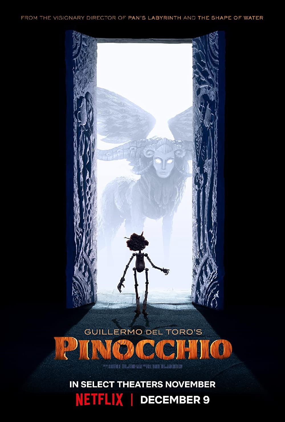 Guillermo Del Toros Pinocchio (2022) 720P Nf-Web X264 Msubs [Dual Audio][Hindi 5 1 English 5 1] -Mkvc
