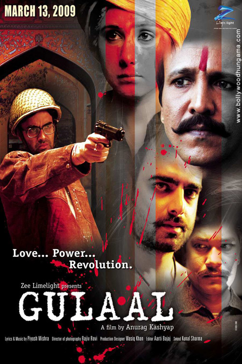 Gulaal (2009) Hindi 1080P Dvdrip X264 Dd5 1 Esub - Mkvcinemas