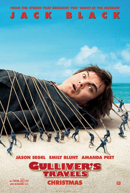 Gullivers Travels (2010) 720P Bluray X264 Esub [Dual Audio][Hindi 5 1 English 5 1] -Mkvc