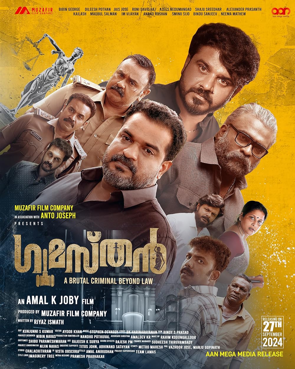 Gumasthan (2024) Malayalam 1080P Webrip X265 Hevc 10Bit Dd5 1 Esub -1Tmv