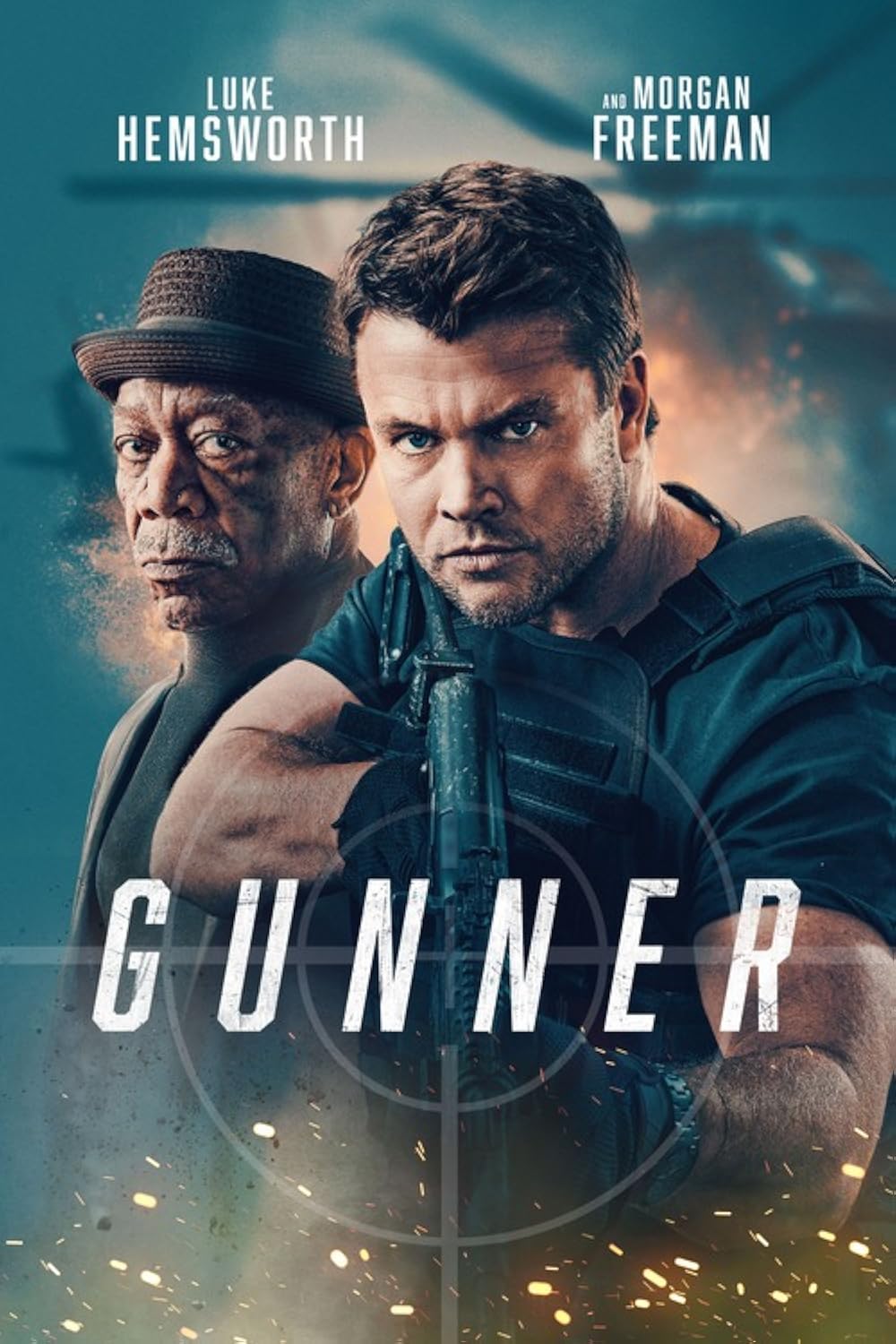 Gunner (2024) 720P Amzn-Web X264 Esub [Dual Audio][Hindi 5 1 English 5 1] -Mkvc