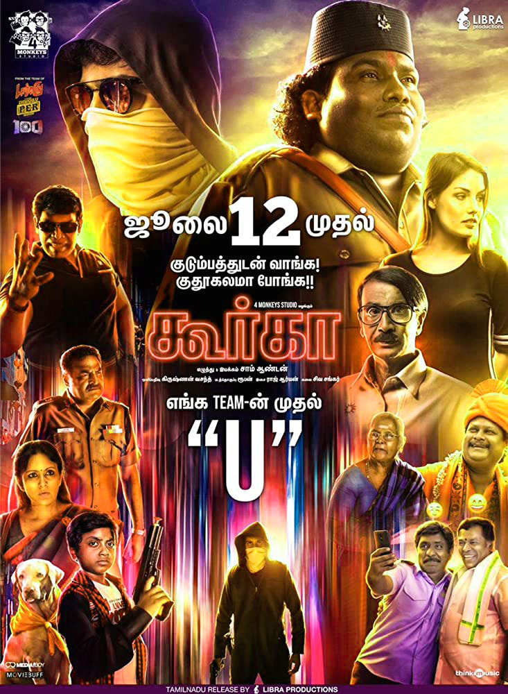 Gurkha (2019) Uncut 1080P Web-Hd X264 Esub [Dual Audio][Hindi Dd2 0 Tamil 2 0] -Dmv