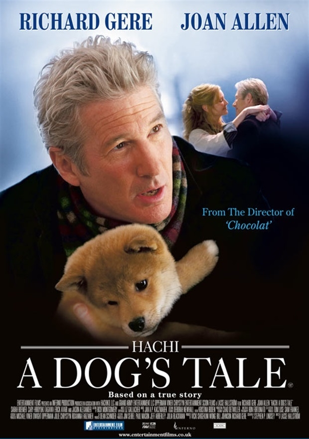 Hachi A Dogs Tale (2009) 720P Bluray X264 Esub [Dual Audio][Hindi 2 0 English 5 1] -Msmod