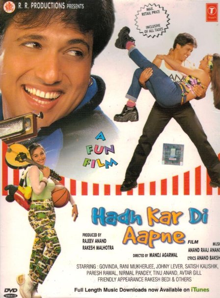 Hadh Kar Di Aapne (2000) Hindi 1080P Webrip X264 Dd2 0 Esub - Mkvcinemas
