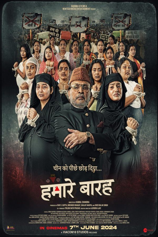 Hamare Baarah (2024) Hindi 720P Hdts X264 Aac - Cinevood