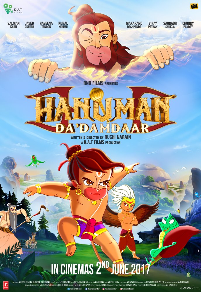 Hanuman Da Damdaar 2017 Hindi (1Cd) Pre-Dvdrip X264 Aac - Hon3Y