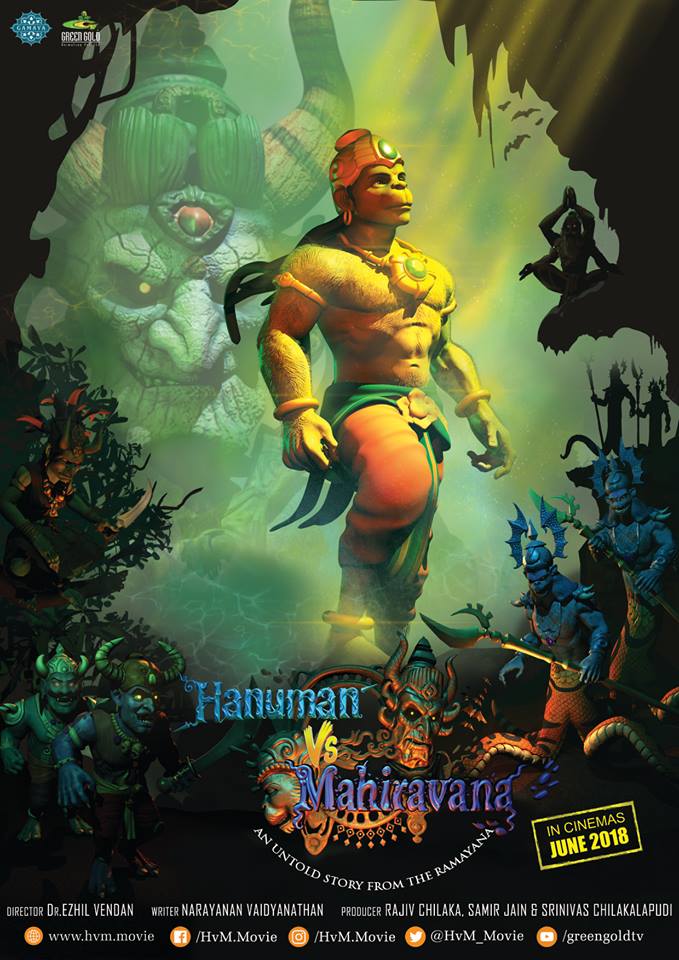 Hanuman Vs Mahiravana (2018) Hindi 720P Webrip X264 Aac - Mkvcinemas