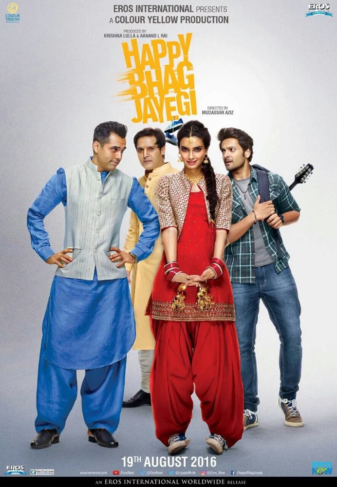 Happy Bhag Jayegi 2016 Webrip 1080P Hindi Dd 5 1 X264 Esub - Mkvcinemas
