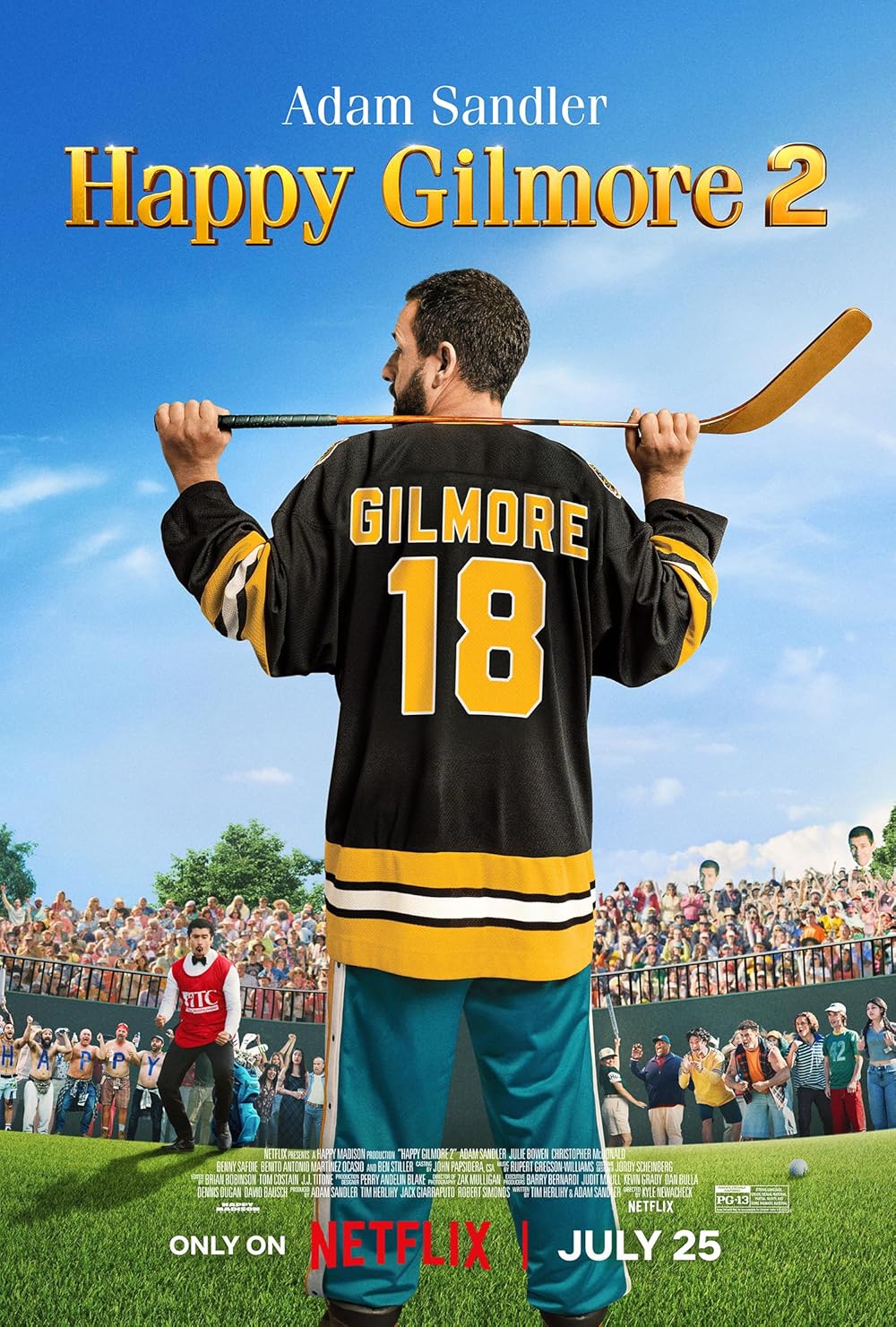 Happy Gilmore 2 (2025) 1080P Nf-Web X265 Hevc Msubs [Dual Audio][Hindi 5 1 English 5 1] -Msmod