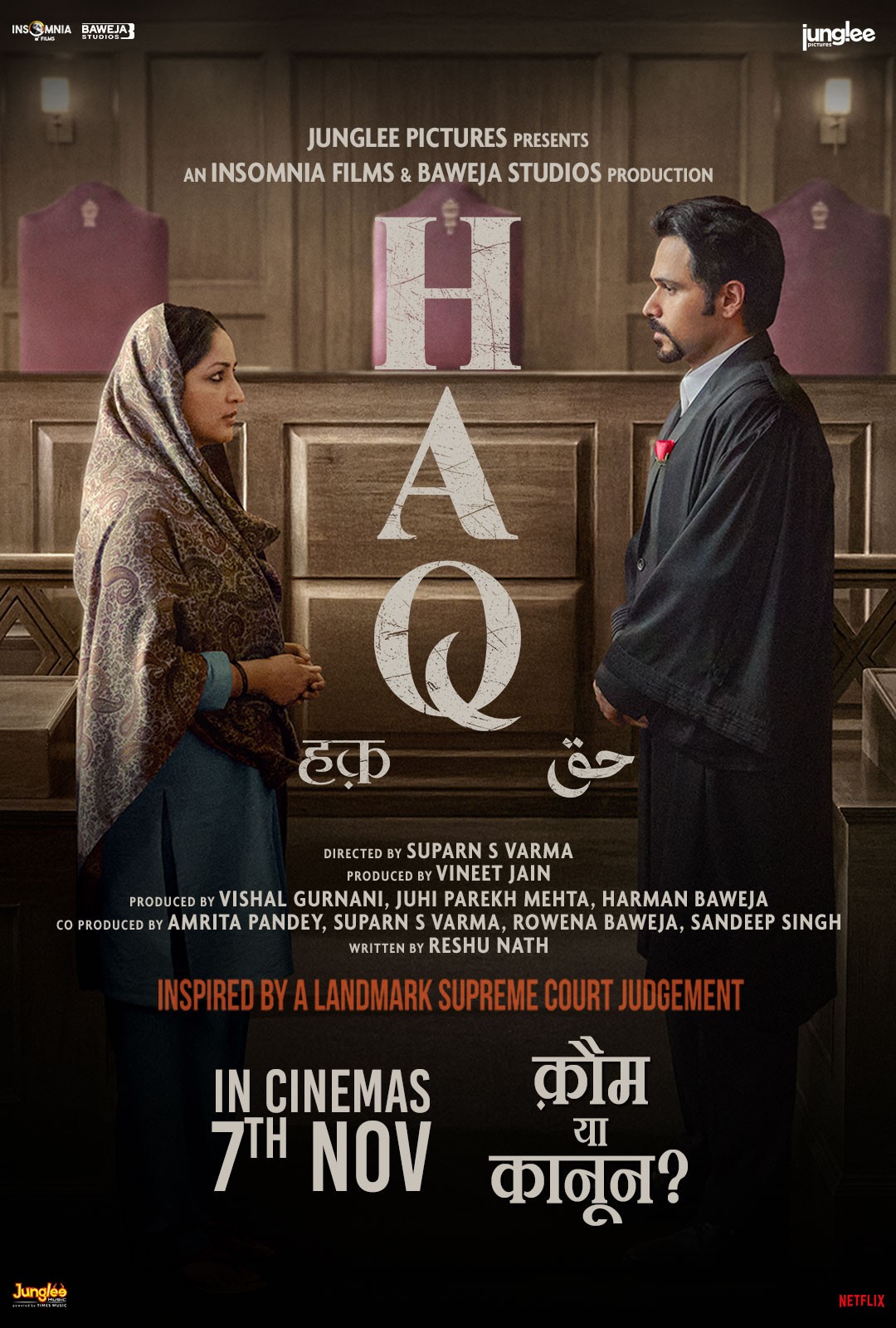 Haq (2025) Hindi 1080P Nf Webrip X265 Hevc 10Bit Dd5 1 Esub - Hdhub4U
