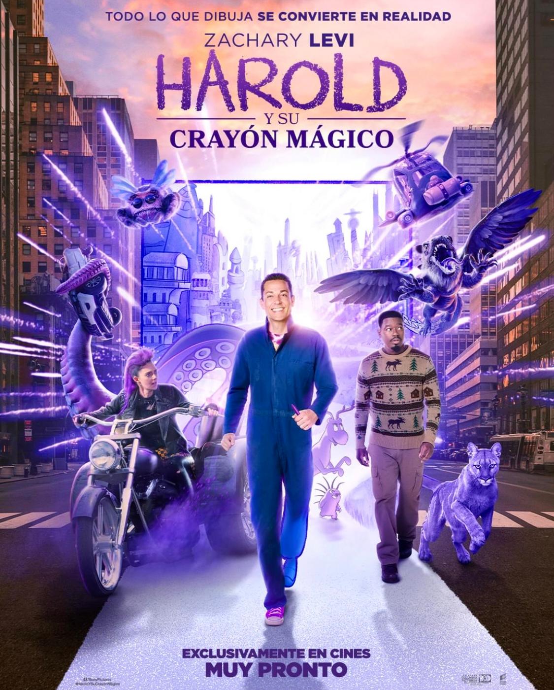 Harold And The Purple Crayon (2024) 720P Amzn-Web X264 Esub [Dual Audio][Hindi 5 1 English 5 1] -Mkvc