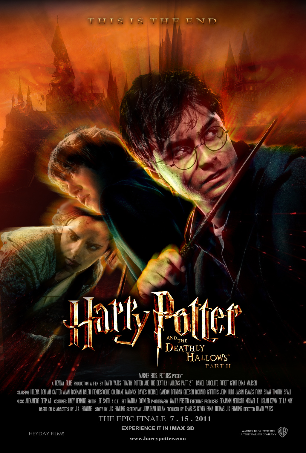Harry Potter And The Deathly Hallows - Part 2 (2011) 1080P Bluray X265 Hevc Esub [Dual Audio][Hindi 5 1 English 5 1] -Olam