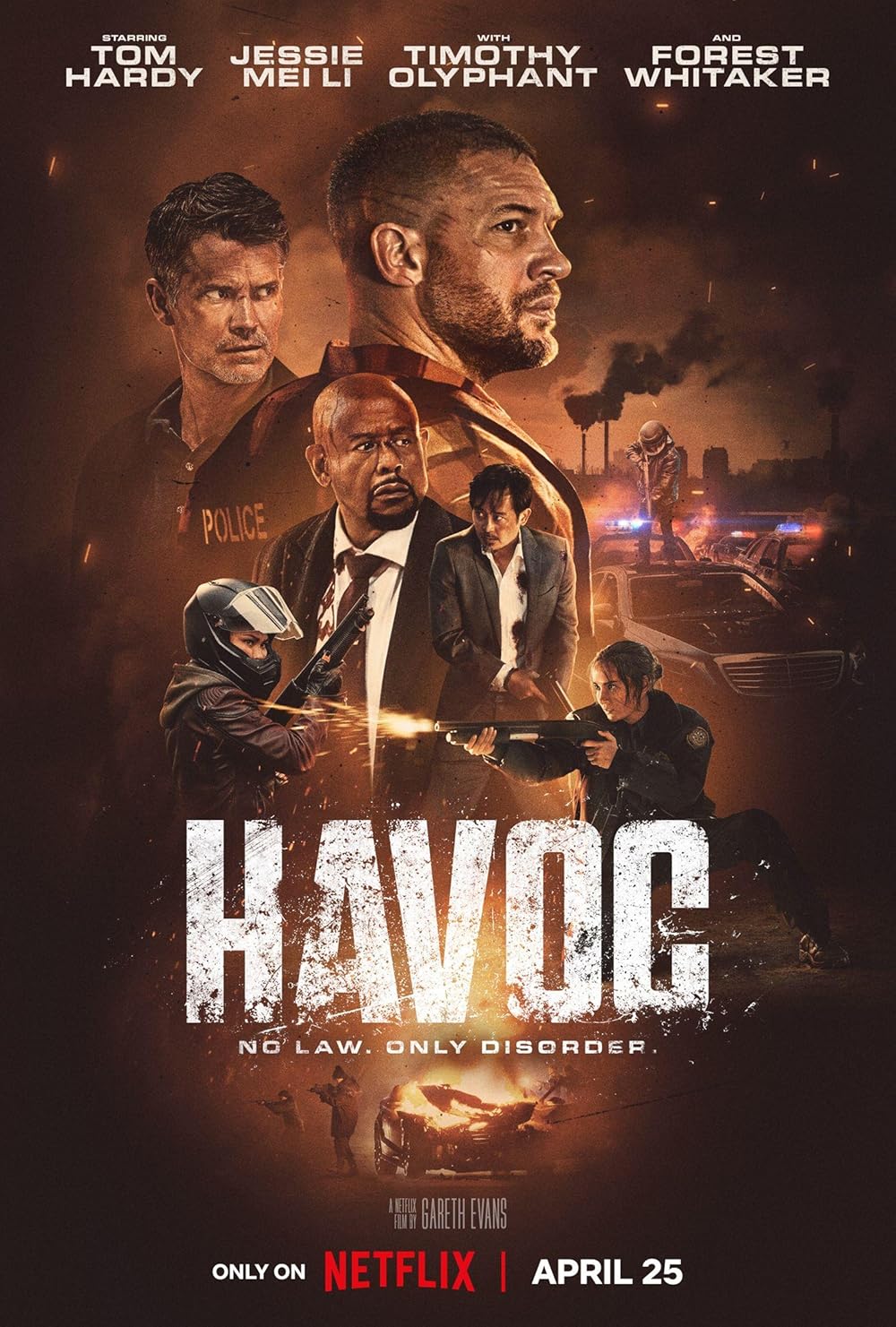 Havoc (2025) 1080P Nf-Web X265 Hevc Msubs [Dual Audio][Hindi 5 1 English 5 1] -Kmhd