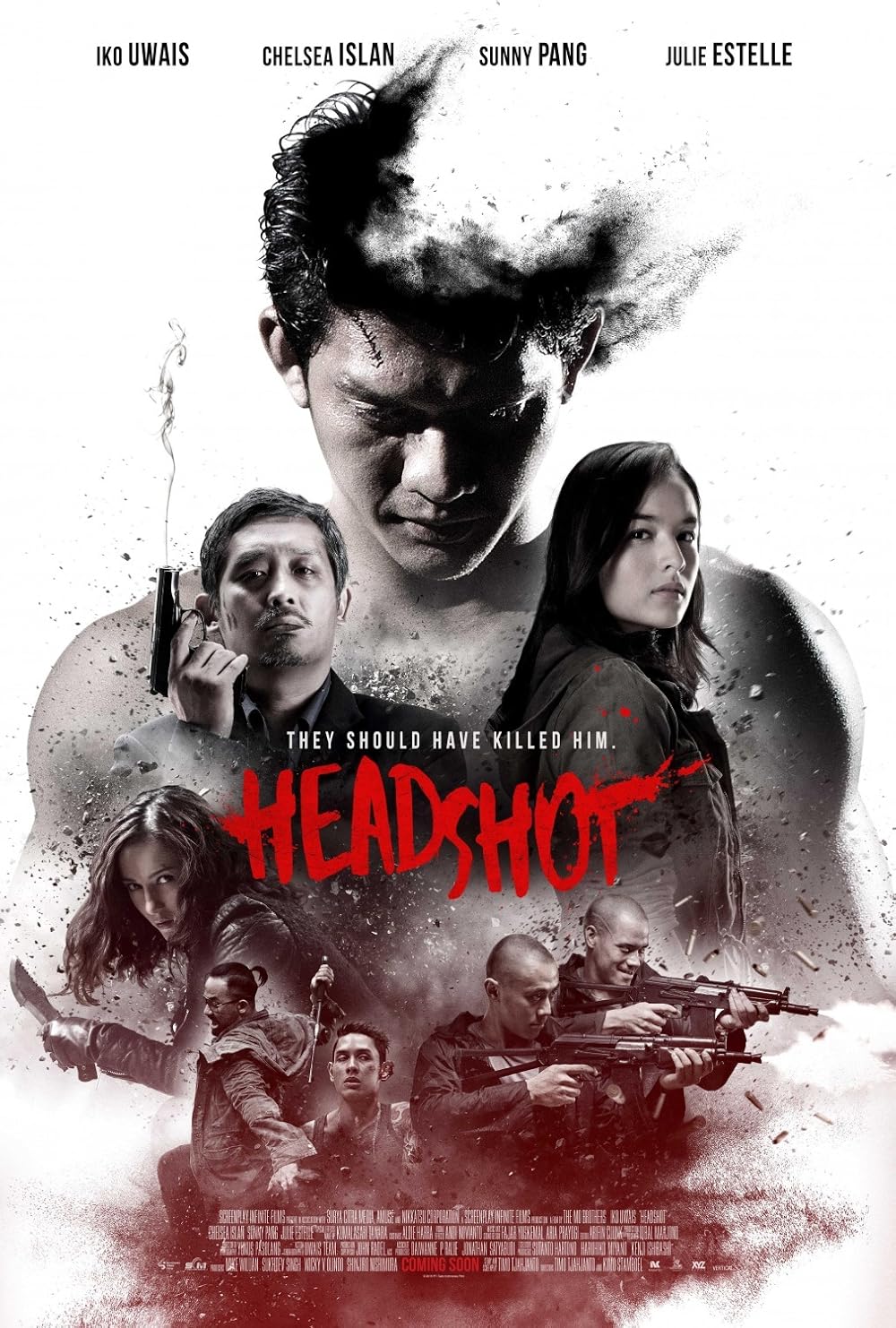 Headshot 2016 Indonesian 1080P Bluray X265 Hevc 10Bit Aac 5 1 Esub-Psa