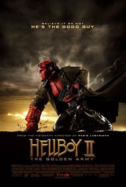 Hellboy Ii-The Golden Army (2008) 1080P Bluray X265 Hevc Aac 5 1 Esub-Psa