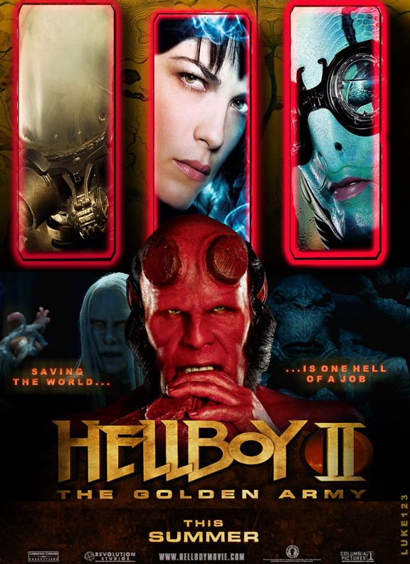 Hellboy Ii-The Golden Army (2008) 720P Bluray X264 Esub [Dual Audio][Hindi 5 1 English] - Mkvc
