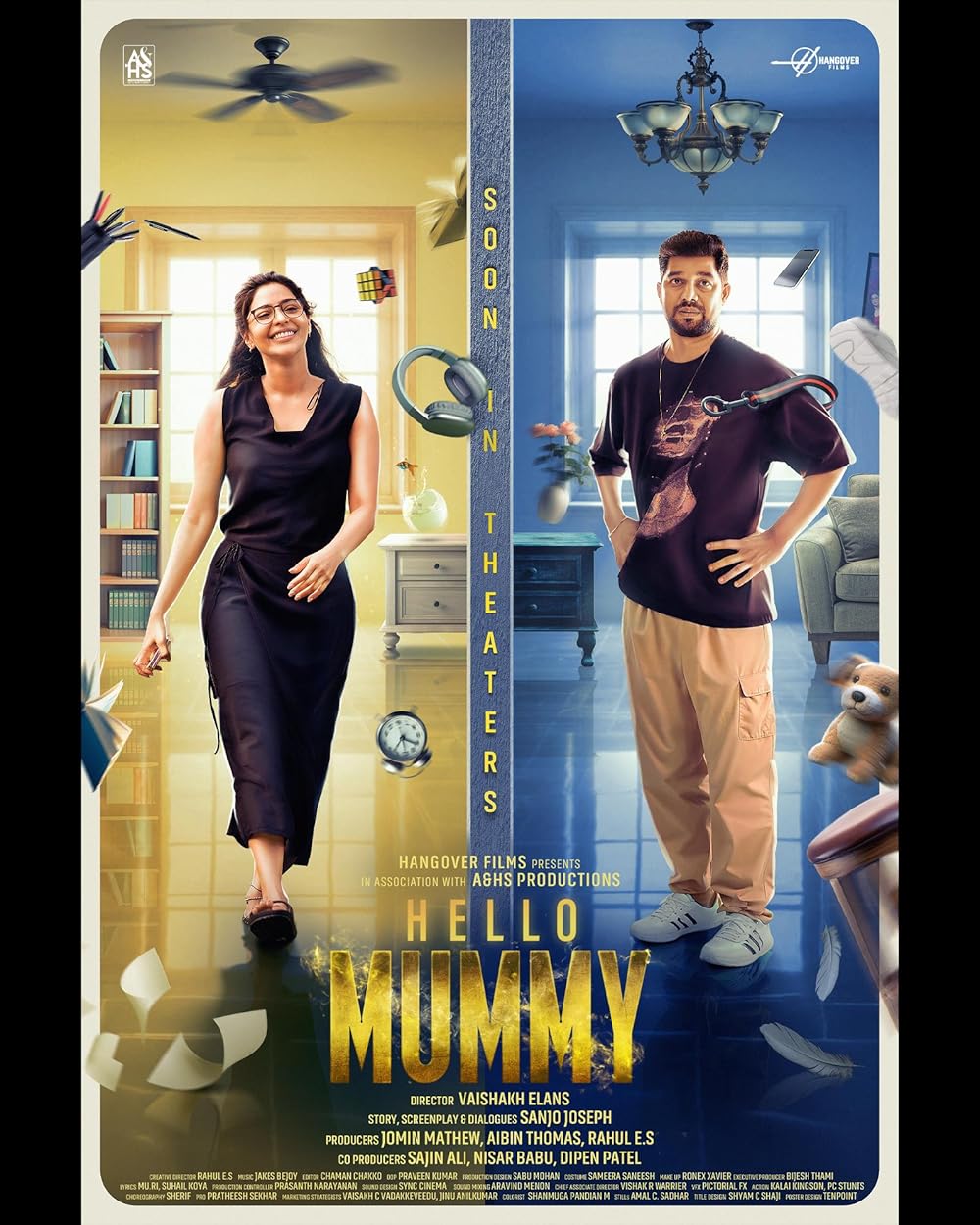 Hello Mummy (2024) Uncut 720P Webrip X264 Esub [Dual Audio][Hindi 2 0 Malayalam 5 1] -Dmv