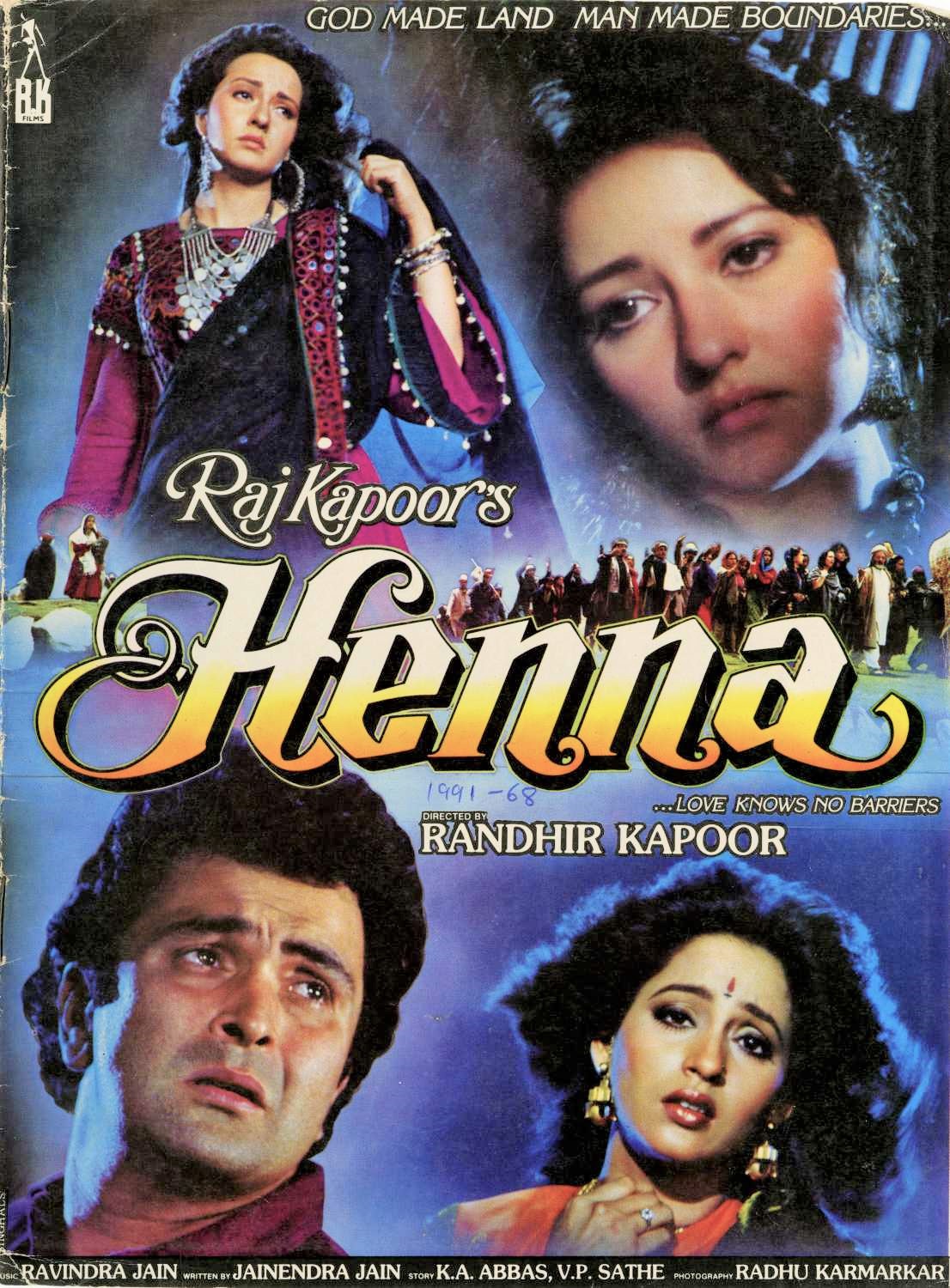 Henna (1991) Hindi 720P Amzn Webrip X264 Aac 2 0 Esub - Mkvcinemas