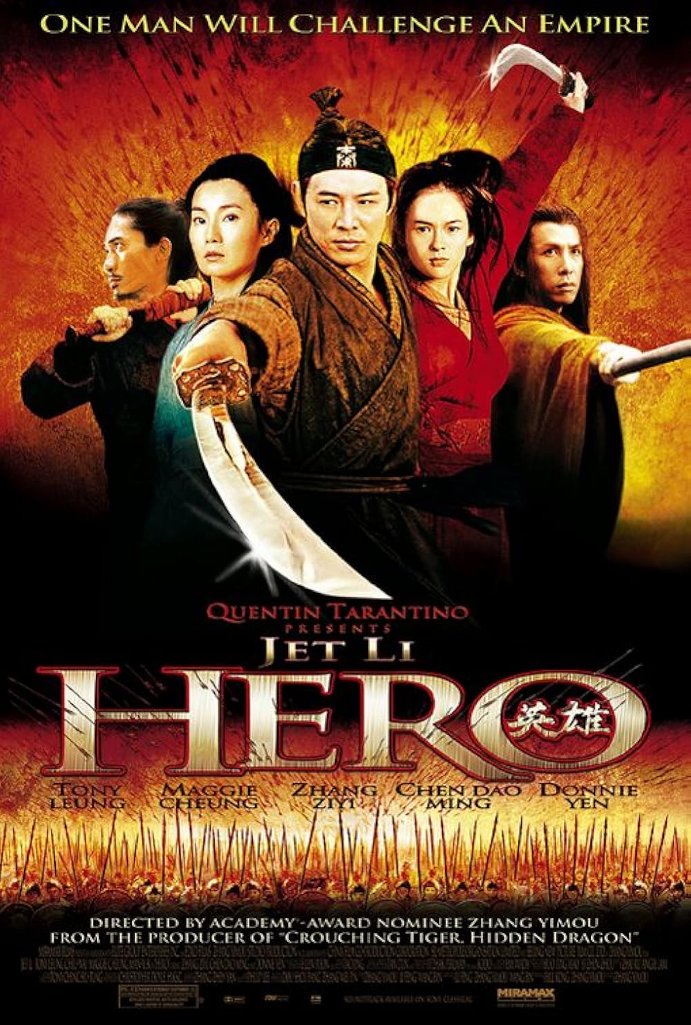 Hero (2002) Dc 1080P Bluray X264 Esub [Dual Audio][Hindi 2 0 Chinese 5 1] -Msmod