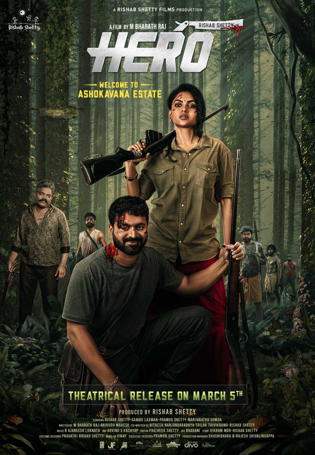 Hero (2021) Kannada 720P Web-Dl Avc Untouched X264 Aac Esub -Dmv