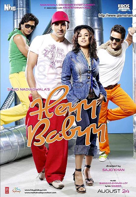 Heyy Babyy (2007) Hindi 1080P Bluray X264 Dd5 1 Esub - Mkvcinemas