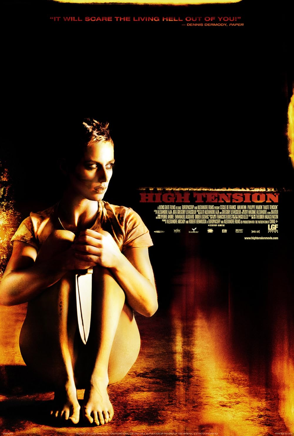 High Tension (2003) Rem 1080P Bluray X264 Esub [Dual Audio][English 5 1 French 5 1] -Mkvc