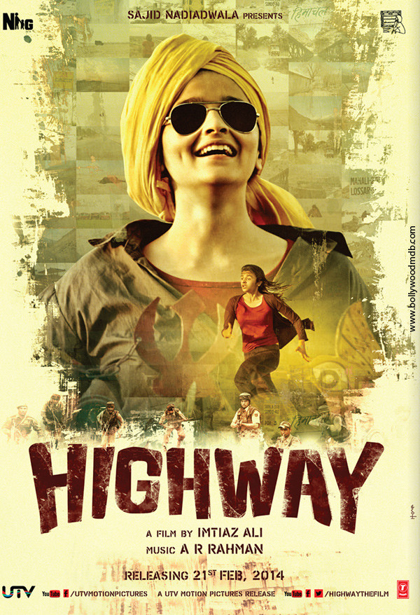 Highway (2014) Hindi 1080P Bluray X264 Dd5 1 Esub - Mkvcinemas