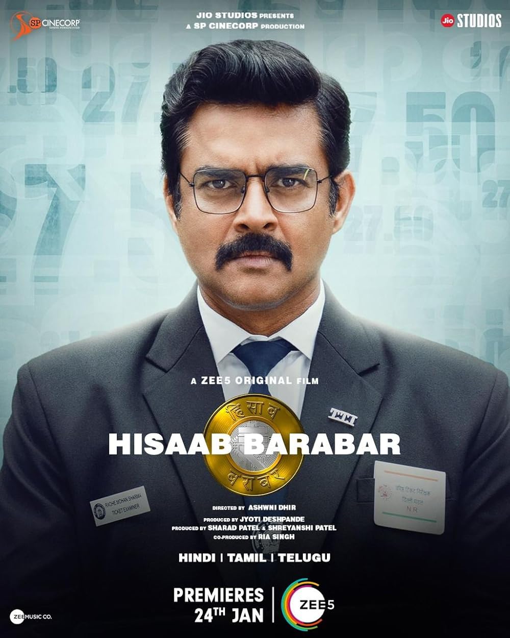 Hisaab Barabar (2024) Hindi 1080P Zee5 Webrip X265 Hevc 10Bit Esub - Hdhub4U