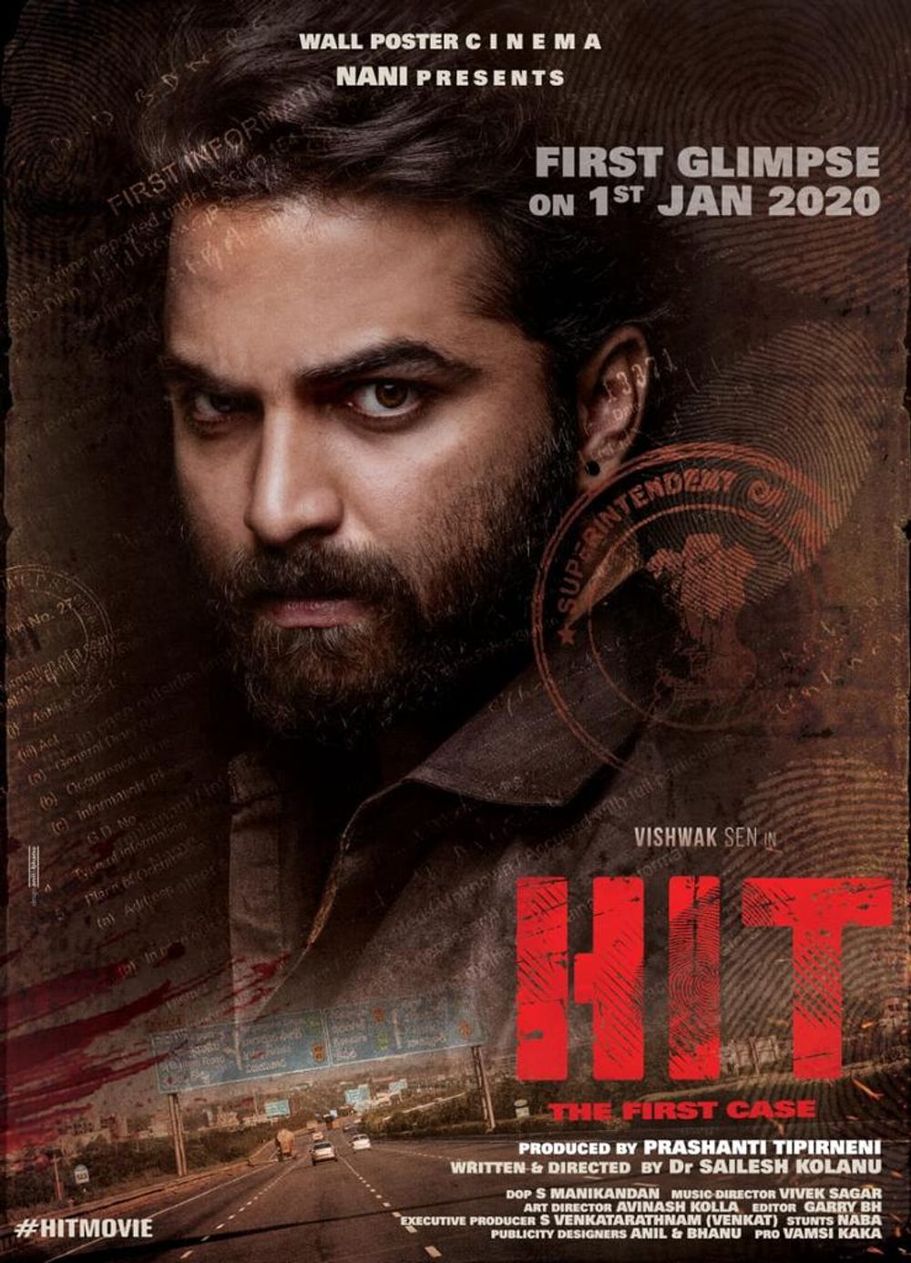 Hit The First Case (2020) Uncut 1080P Webrip X264 Esub [Dual Audio][Hindi Dd2 0 Telugu 2 0] -Dmv