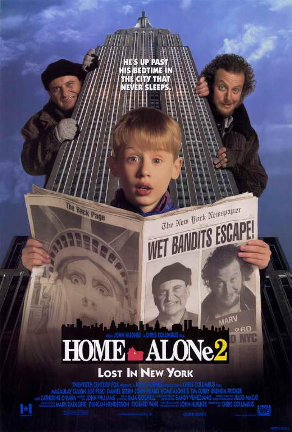 Home Alone 2 Lost In New York (1992) 1080P Bluray X265 Hevc Esub [Dual Audio][Hindi 2 0 English 5 1] -Mkvc