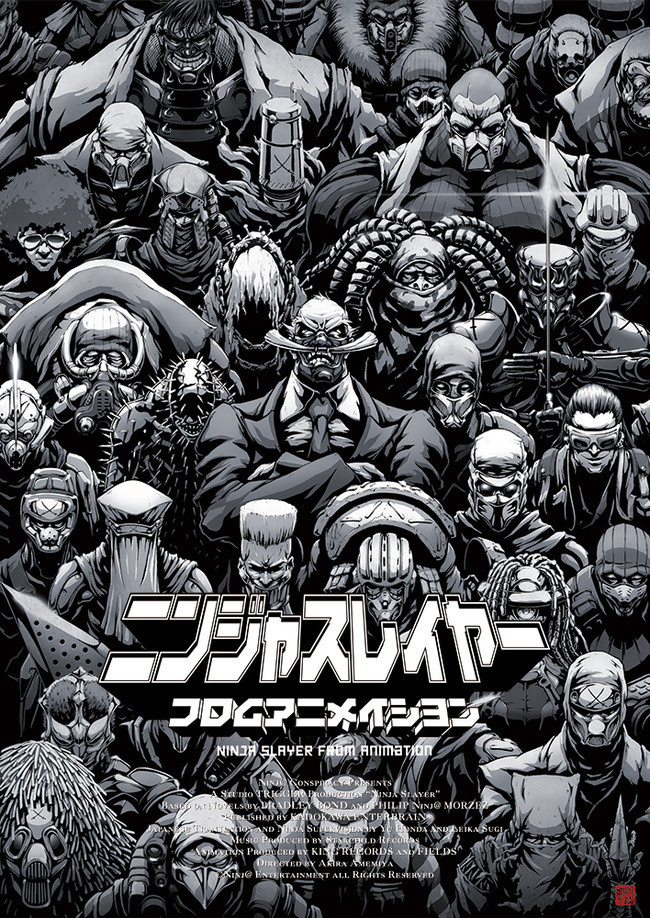 [Horriblesubs] Ninja Slayer - 01 [720P]
