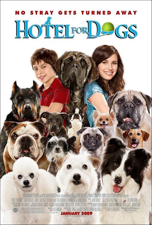 Hotel For Dogs (2009) 720P Bluray X264 Esub [Dual Audio][Hindi 2 0 English 5 1] -Mkvc