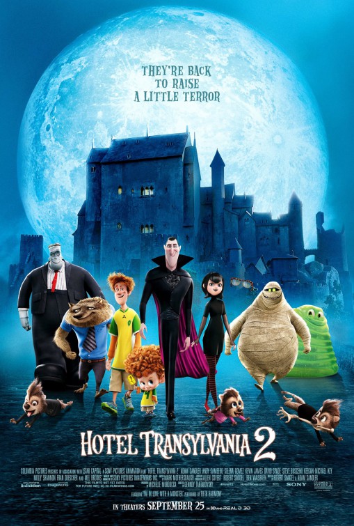 Hotel Transylvania 2 (2015) 720P Bluray X264 Msubs [Dual Audio][Hindi 2 0 English 5 1] -Dr S