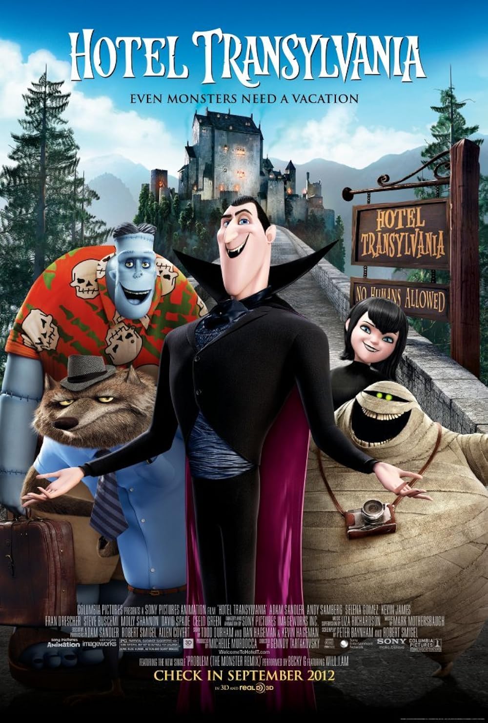 Hotel Transylvania (2012) 1080P Bluray X265 Hevc Esub [Dual Audio][Hindi 5 1 English 5 1] -Msheist