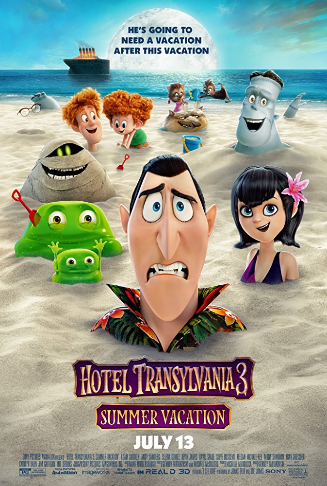 Hotel Transylvania 3 (2018) 720P Bluray X264 Esub [Dual Audio][Hindi 5 1 English 5 1] -Kmhd