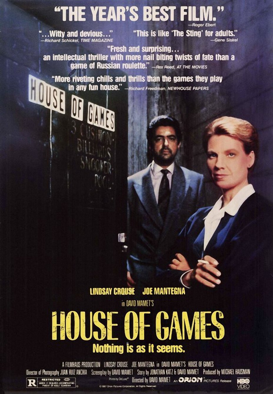 House Of Games 1987 720P Bluray X264-[Yts Am]