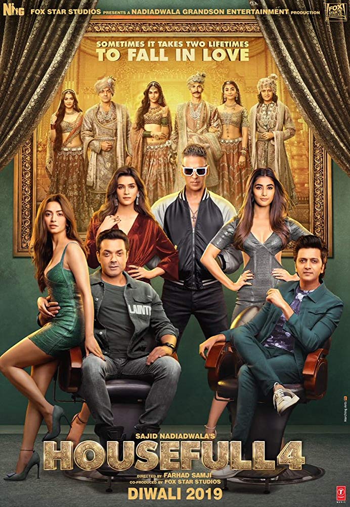 Housefull 4 (2019) Hindi 1080P Webrip X264 Aac Esub - Lokihd