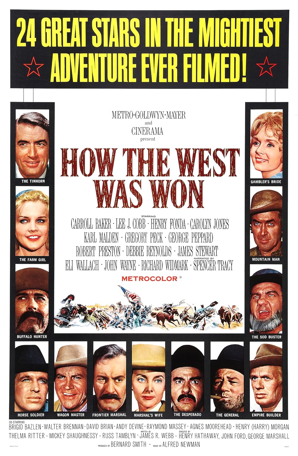 How The West Was Won 1962 720P Bluray X264 Esub-Msmod