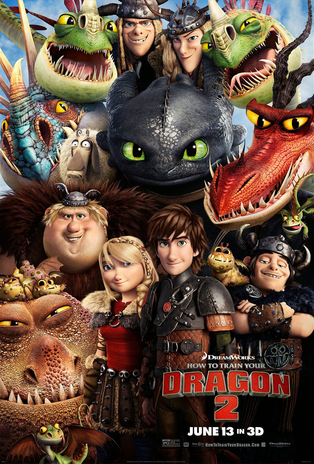 How To Train Your Dragon 2 (2014) 720P Bluray X264 Esub [Dual Audio][Hindi 5 1 English 5 1] -Mkvc